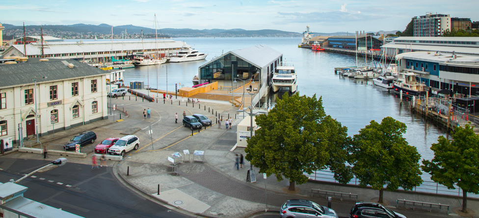 A new waterside space for hobart
